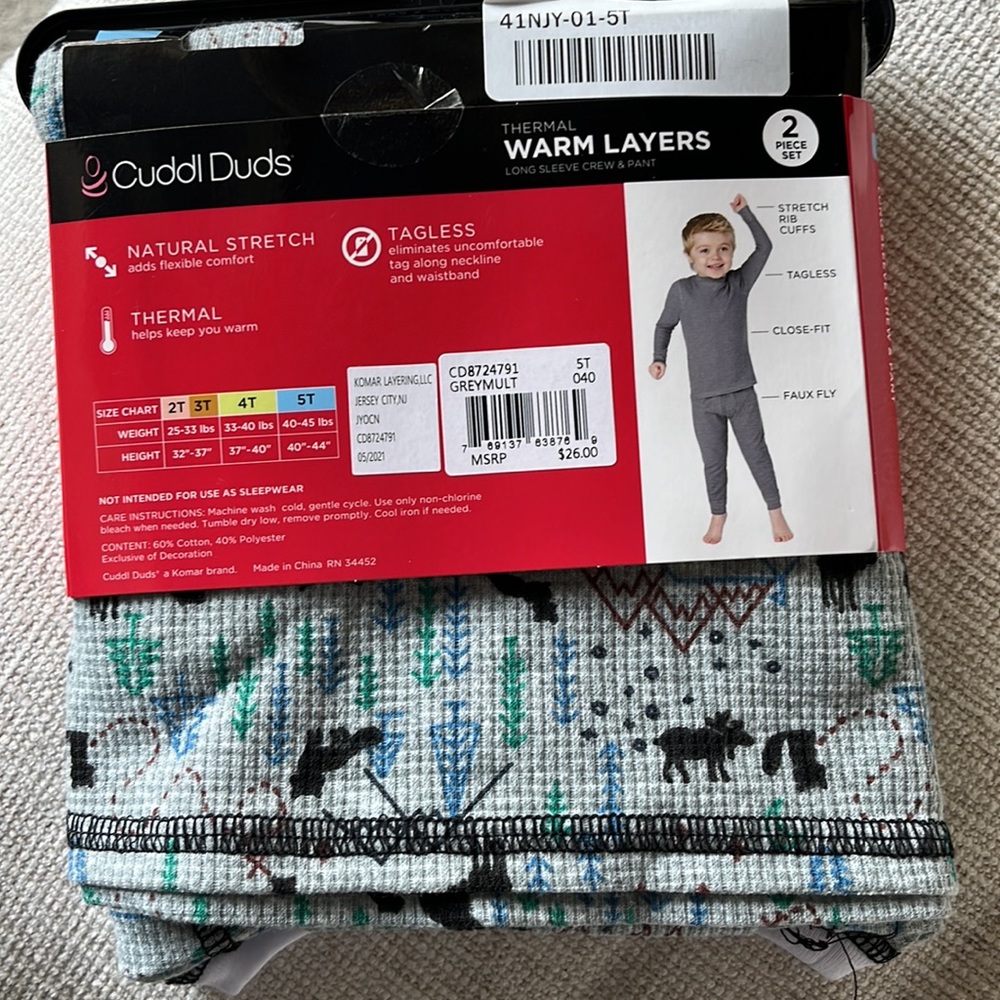 Therrmal warm layers set - Picture 2 of 3